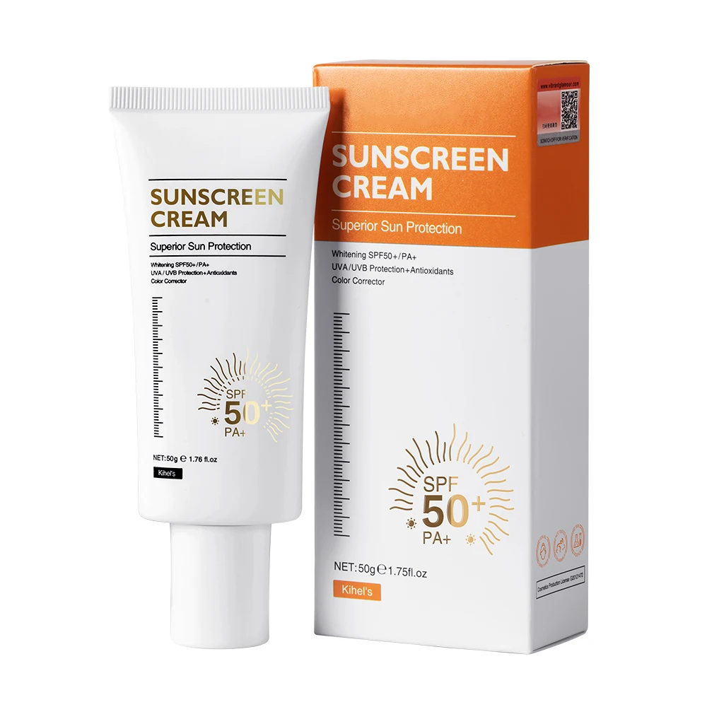 Broad Spectrum SPF50 Oil-Free PABA-Free Fast-Absorbing Sunscreen Lotion UVA/UVB Sun Protection
