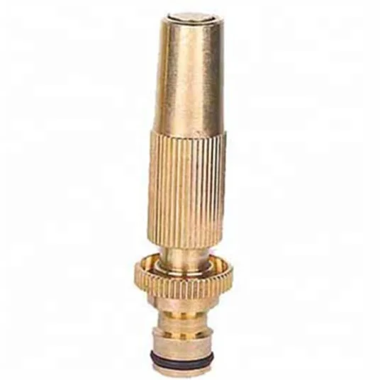 brass garden flat spray nozzle adjustable sprayer