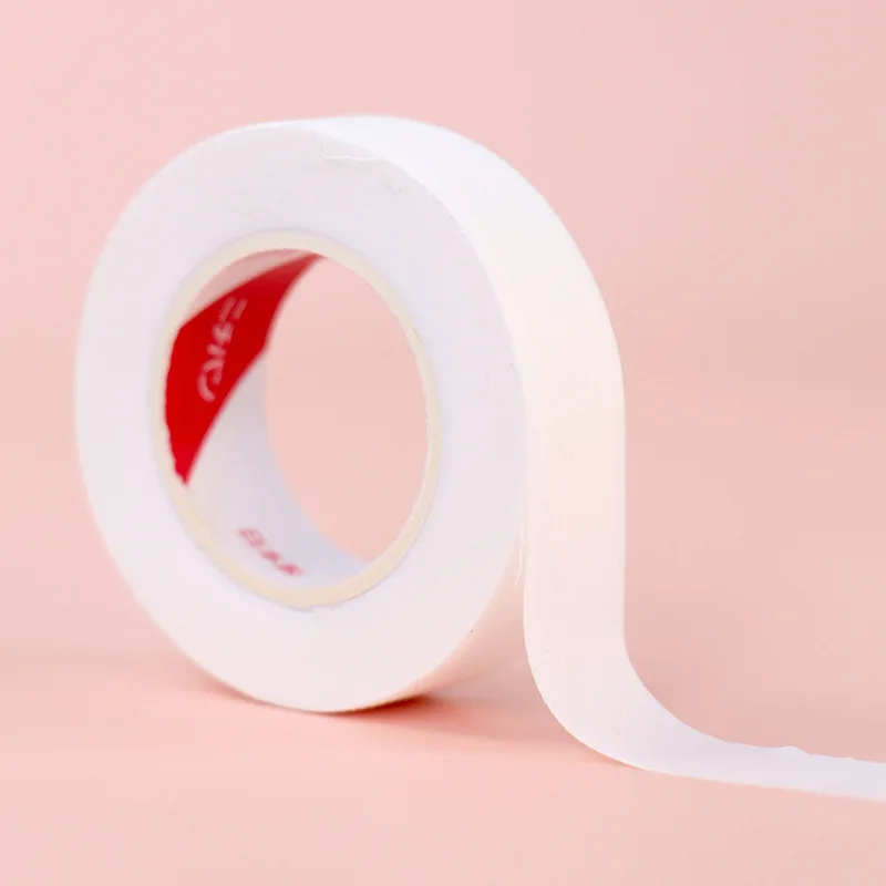 Adhesive lash tape breathable micropore fabric tapecolor eyelash extension tape pink sensitive tape for lash extensions