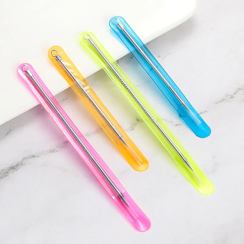 High Quality Acne Needle Sets Face Skin Care Acne Blackhead Removal Needles Kit Stainless Steel Pimple Extractor
