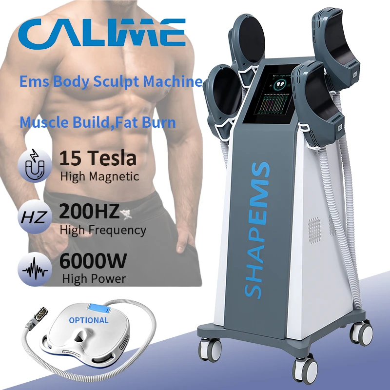 Hotsale Ems Rf Slimming Machine Muscle Stimulator Build Fat Burn Weight Loss 6000w 15 Tesla Body Shape Sculpt Emslim Nova Neo