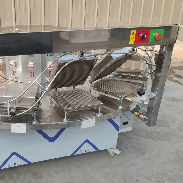 Industrial New Design Industrial Automatic Waffle Ice Cream Cone Maker Crispy Egg Roll Making Machine