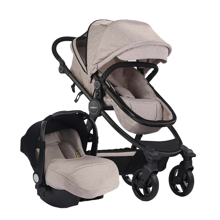 
2020 hot selling new baby stroller high quality carriage 2 in1 with car seat 