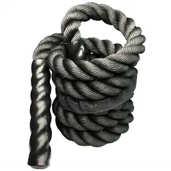 100% Poly Dacron Heavy Battle Rope for Strength Training, Cardio Workout, Fitness Exercise Rope