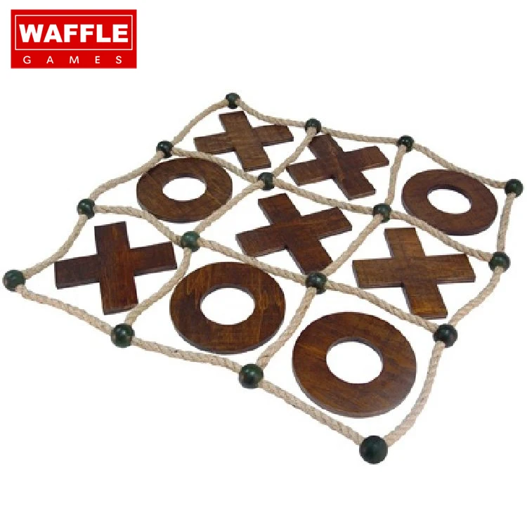 
WAFFLE GAMES Premium 2ft 3ft 4ft & 5ft Play Grid Backyard Game Jumbo Tic Tac Toe 