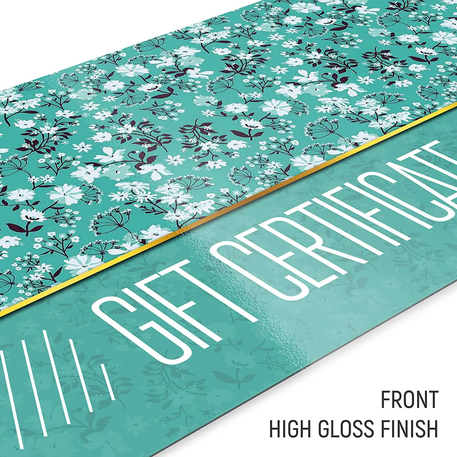 Blank Gift Certificate Custom Printing Cash Coupon Card Gift Voucher for Business