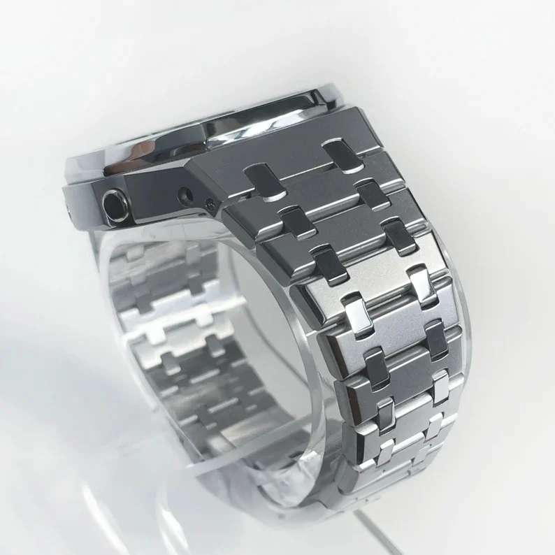 HOT selling purple 4th GA2100/2110 casioak Watch Case DIY Stainless Steel Watch Strap for GSHOCK Mod