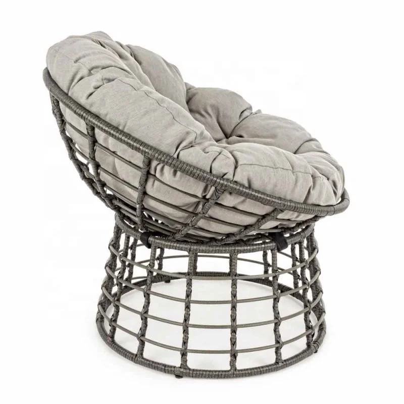 DAIJIACHINA PE Rattan Armchair Handmade Modern Radar Chairs Outdoor Patio Chairs