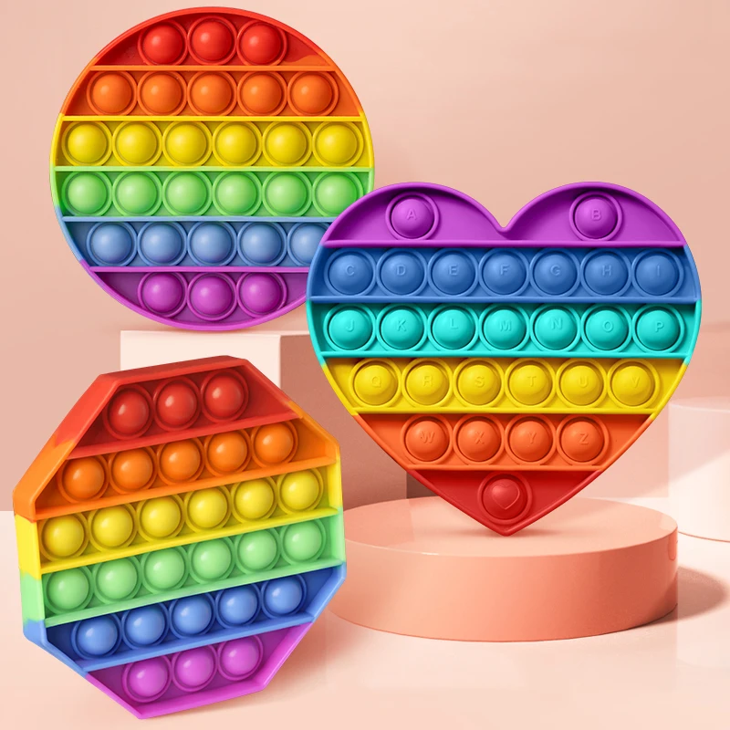 popit fidget toys pop it push bubble fidget popit