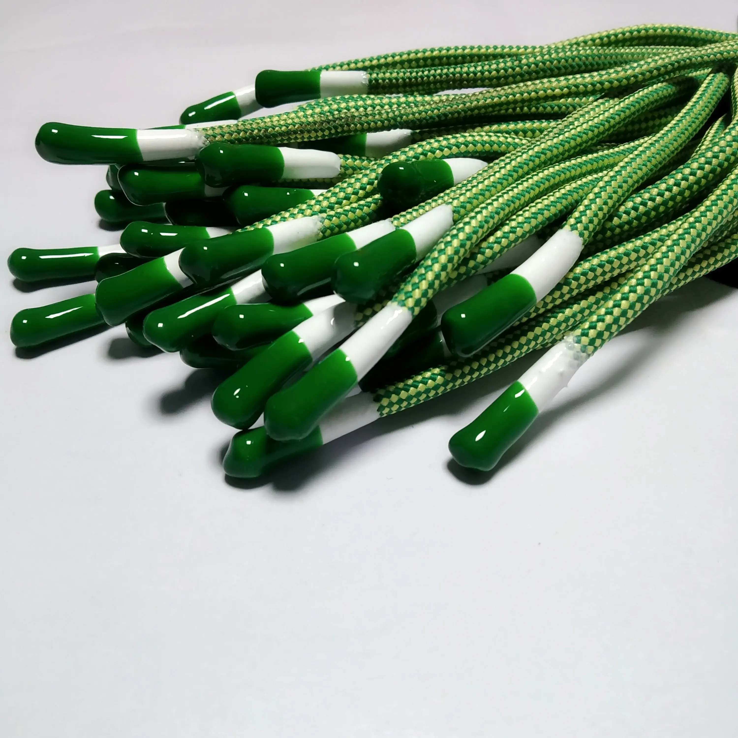 
Customized silica gel head round head dozen head rope LACES manufacturers direct 