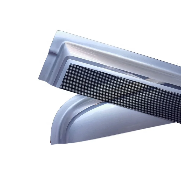 1.5MM PMMA Car  Window Rain Visors Door Visors Rain Sun Guards Shields Weather Rain shields Two Color  For Toyota INNOVA 2018