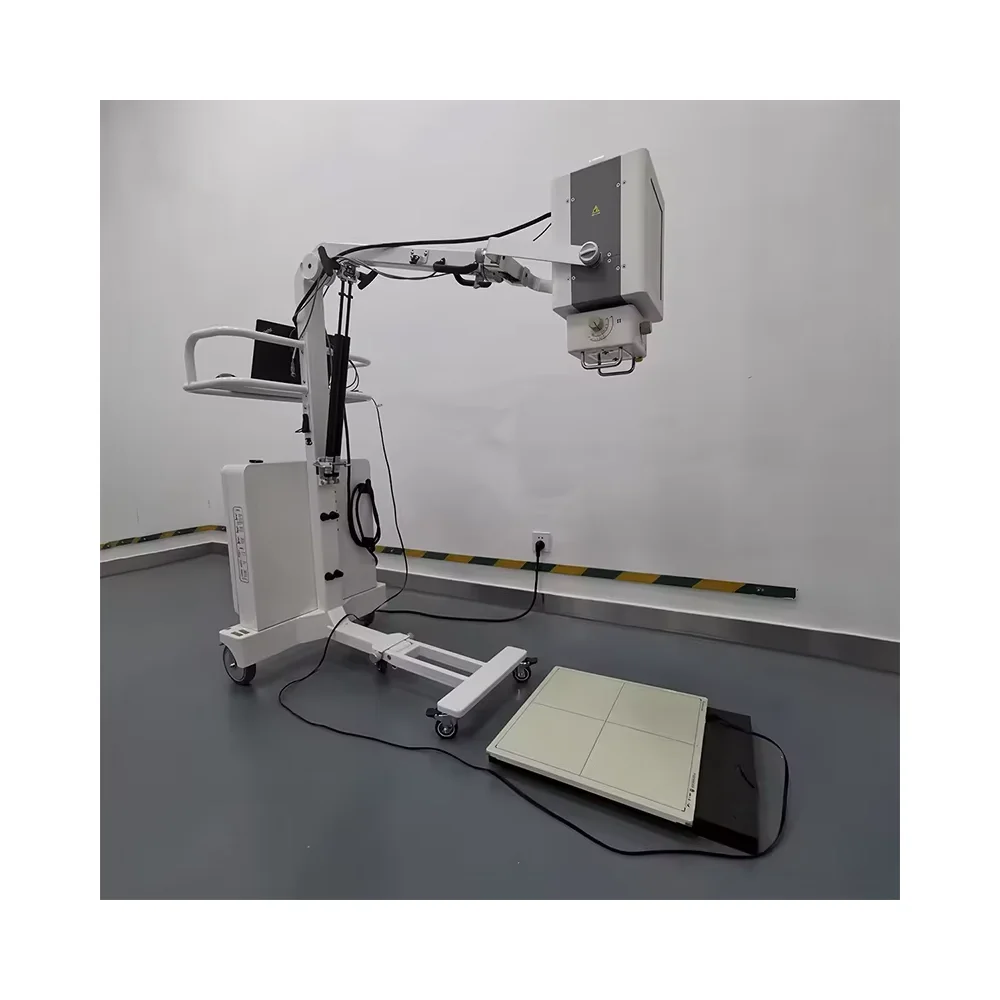 Медицинский мобильный цифровой рентгеновский аппарат портативный медицинский 8 кВт с дополнительным