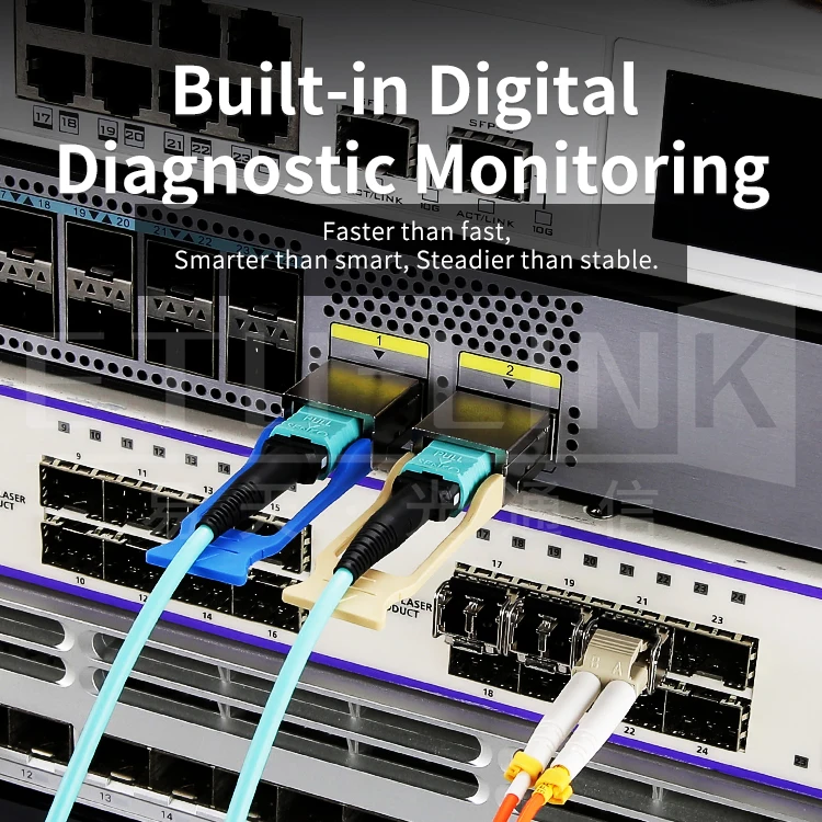 ETU-Link 1.25G SFP EX 1310nm DDM 40KM LC Fiber Optical Transceiver SFP Modules
