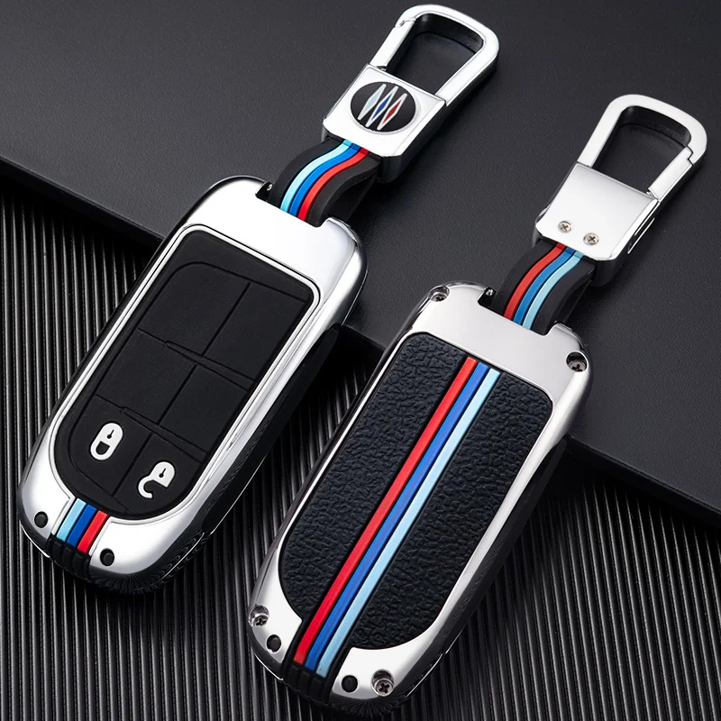 Factory sale metal remote key case cover for jeep Renegade Grand Cherokee