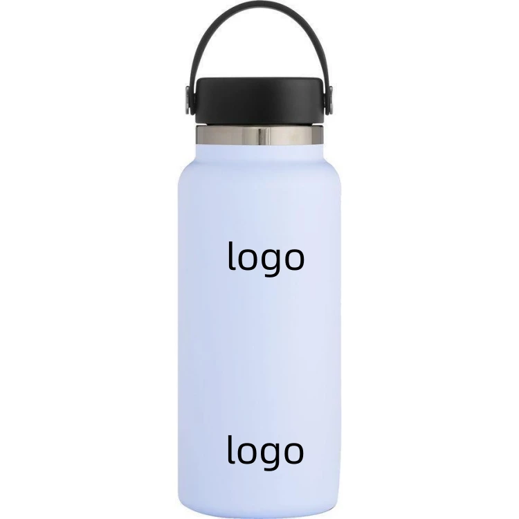 40oz stainless steel thermos flask Color changing water cup Space jug portable outdoor sports kettle