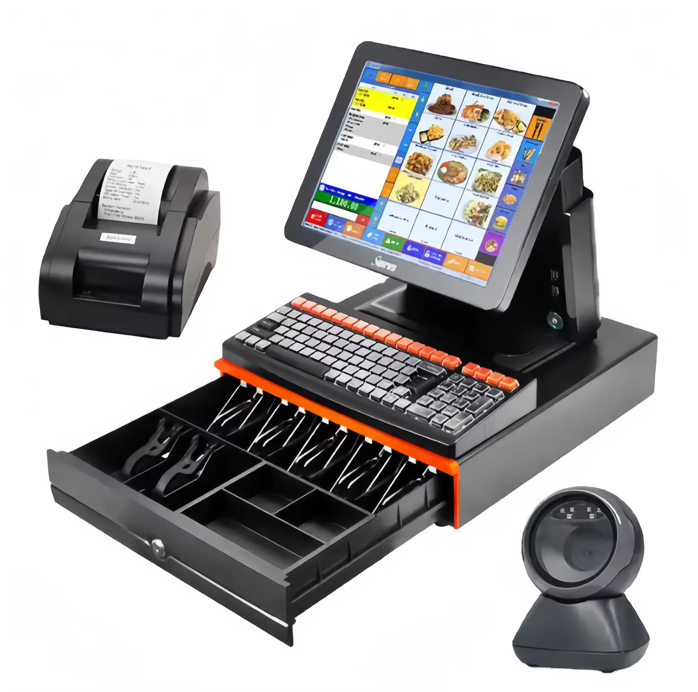 Hot Selling Pos Device All In One Pos System Retail 15.6 Inch Pos machine Windows Cash Register