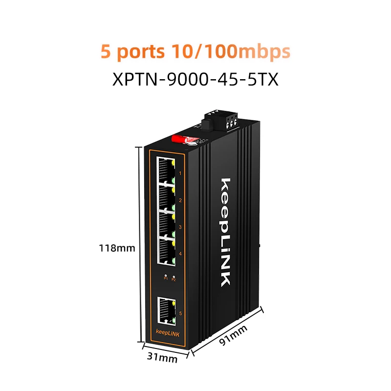 Оптовая продажа промышленный быстродействующий коммутатор ethernet 10/100/1000 неуправляемый мини-коммутатор с 5 портами gigabit poe для безопасности