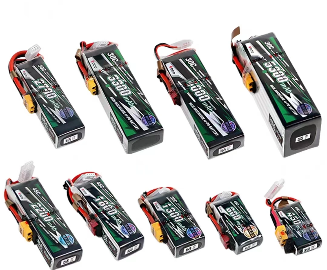 ACE Lipo Battery 2~6S 1800mah/2200mah/2600mah/2700mah for RC Drone Car XT60  T-plug  battery