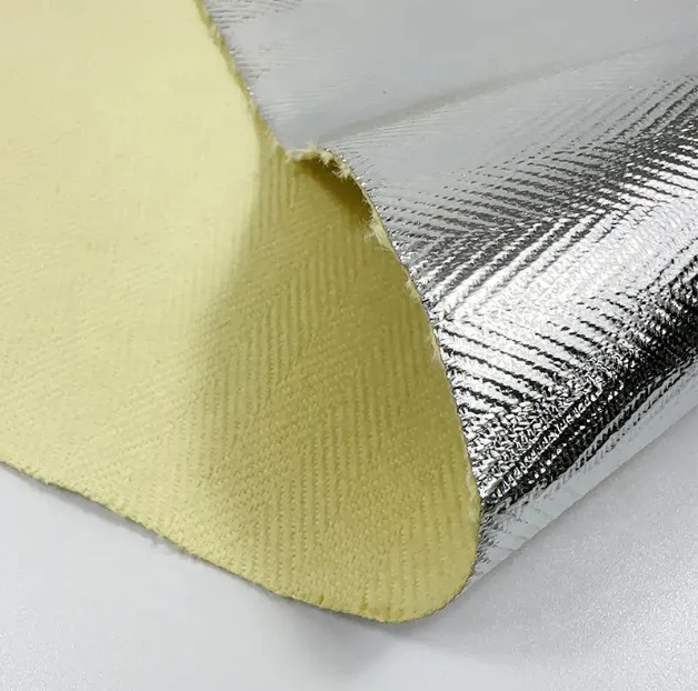 Aluminized Kevlar cloth fireproof cloth