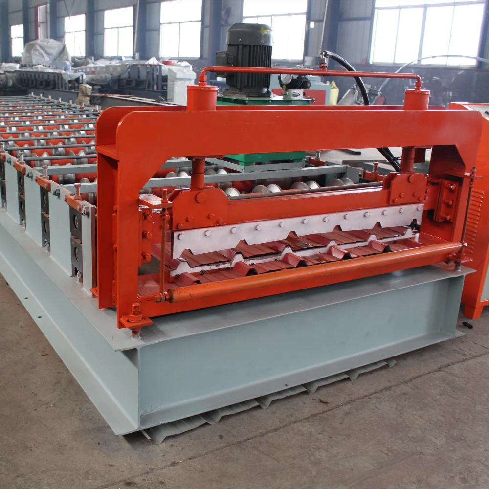 High Quality Corrugated Roof Sheet Making Machine Sheet Roll Forming Machine Automatic Metal Machine