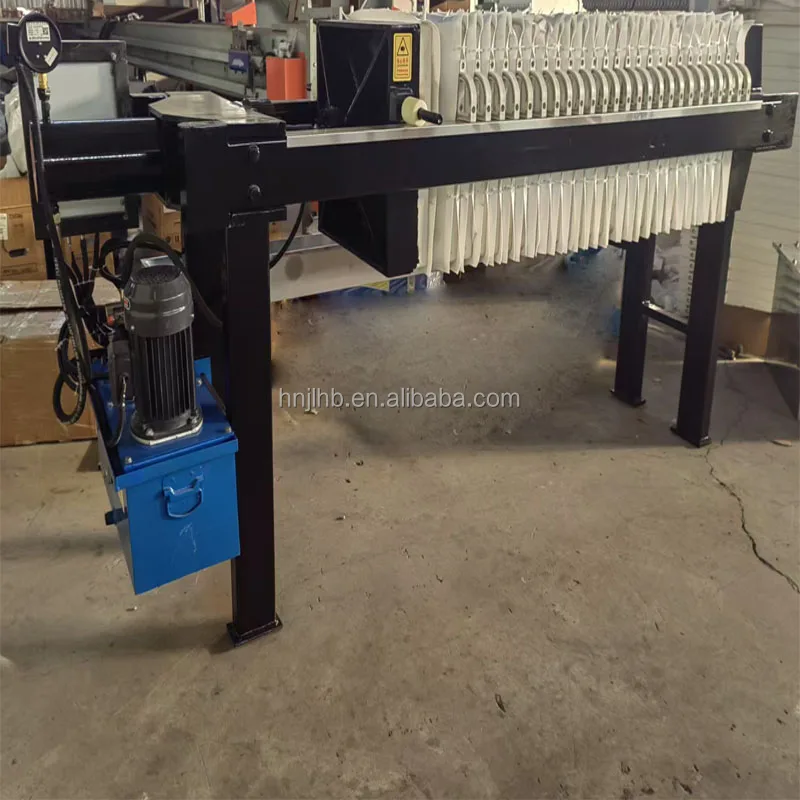 10 M2 Hydraulic Press Automatic Pressure Holding Filter Press Equipment