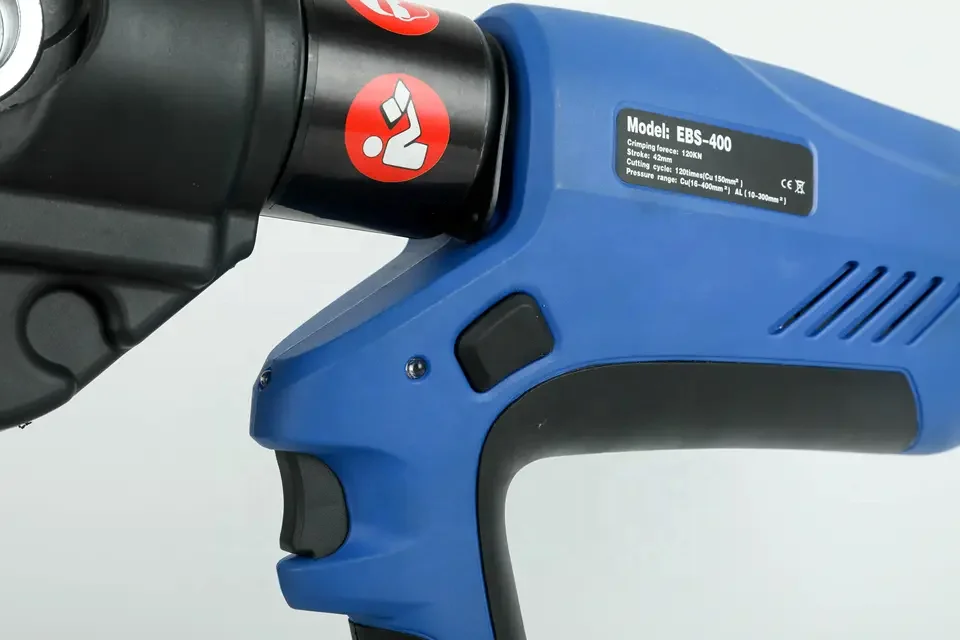 IVA  Battery Powered Cable Crimping Tool EB-400 With Tonnage Of 120kn For Crimping Range Of 16-400mm2