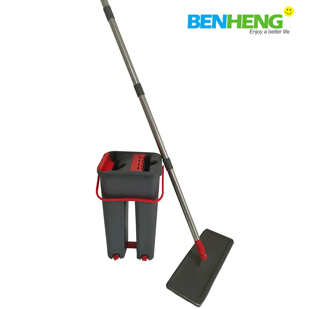 BENHENG WholesaleHome Cleaning Automatic Squeeze Self-cleaning lazy mop for house floor cleaning
