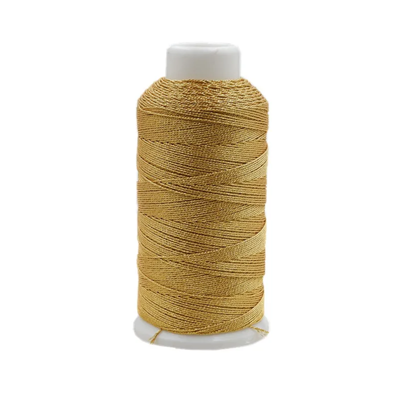 Wholesale Gold And Silver Thread Metallic Yarn Woven Threads