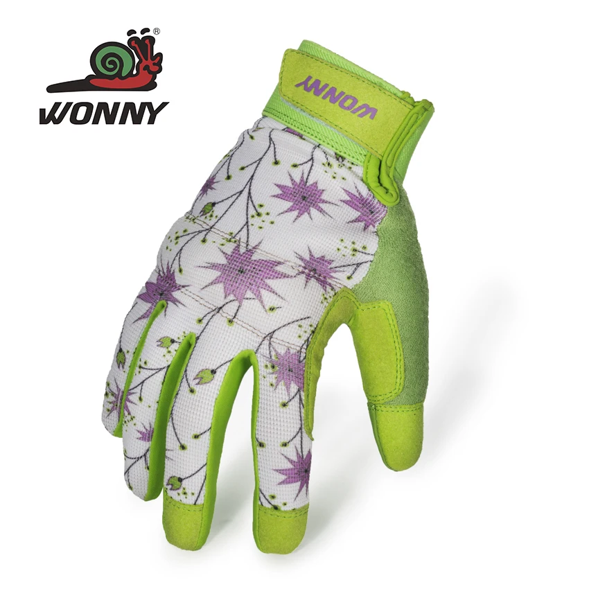 WONNY Ladies Gardening Gloves Mechanic Builder Thorn Proof Garden work gloves