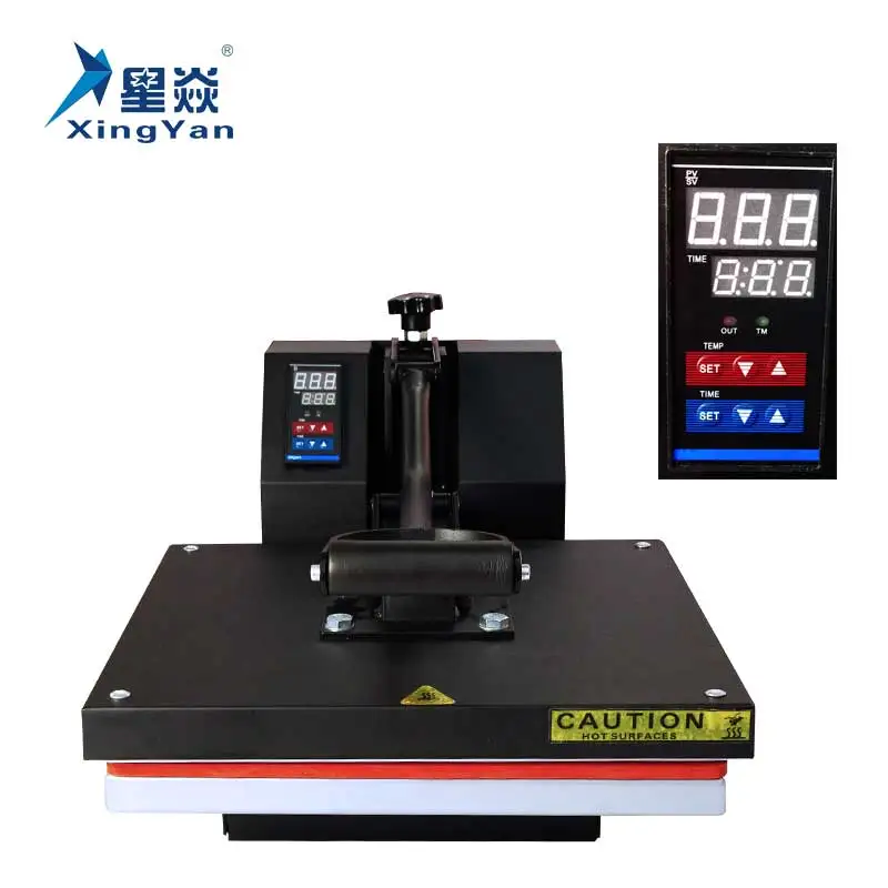 Simple style T shirt printing machine heat press machine for sale