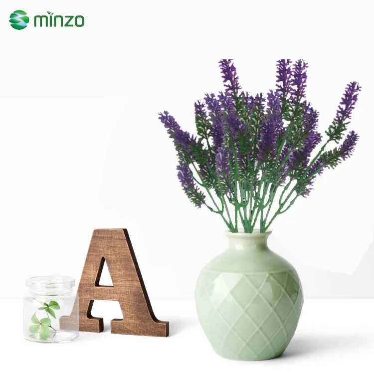 High quality popular home decorative green wall  accessory artificial flowers bouquets