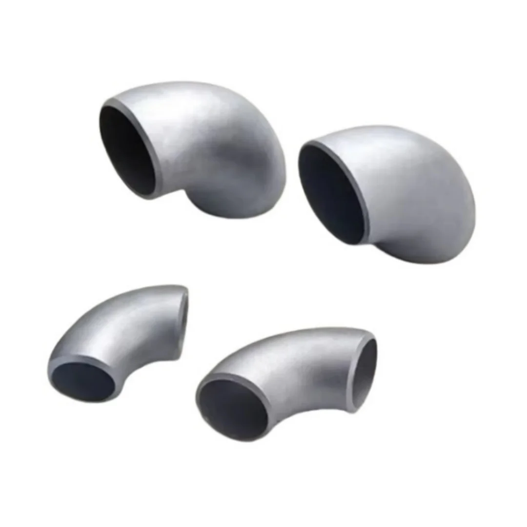 Wholesale Carbon Steel Butt Weld Elbow Pipe Fitting ASME B16.9 A234 SCH 40 STD 45 90 180 Degree Gas Application Rubber Brass