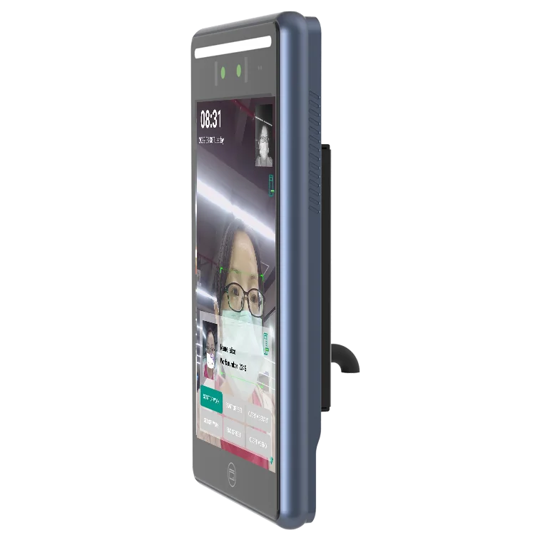 Широкоформатный динамический считыватель карт распознавания лиц, система контроля доступа с временным посещением, 8 дюймов, Бесплатная SDK API