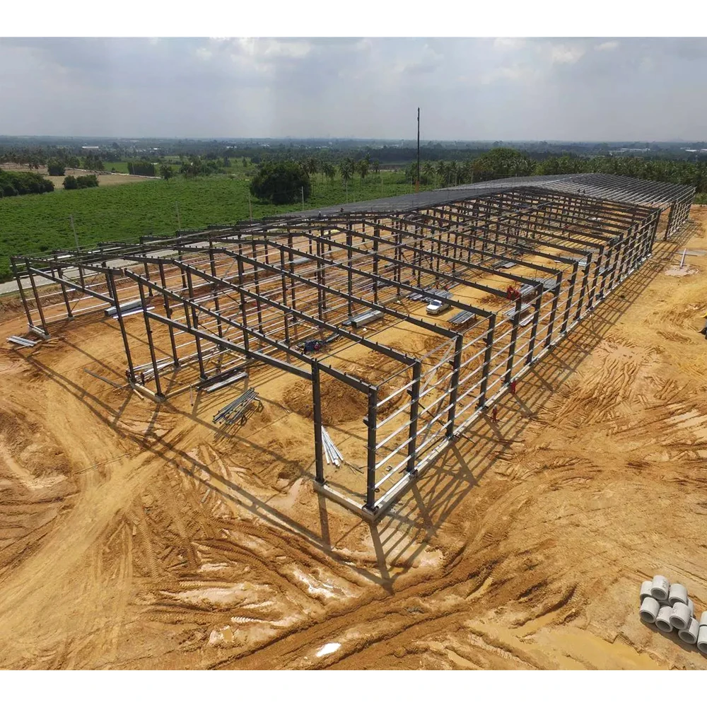 Customizable Prefabricated Wide Span Steel Structure Warehouse Building