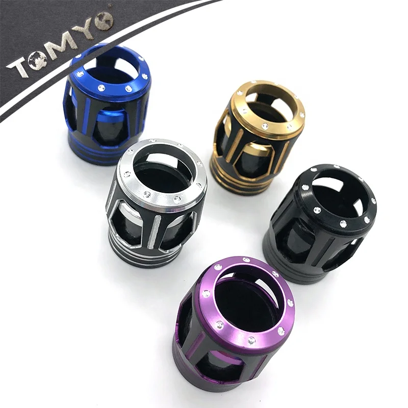 ToMyo Aluminum Part +3K Carbon+ Trim Ring For #16 Reel Seat Winding Check Decorative Rod FIshing Building Repair Components