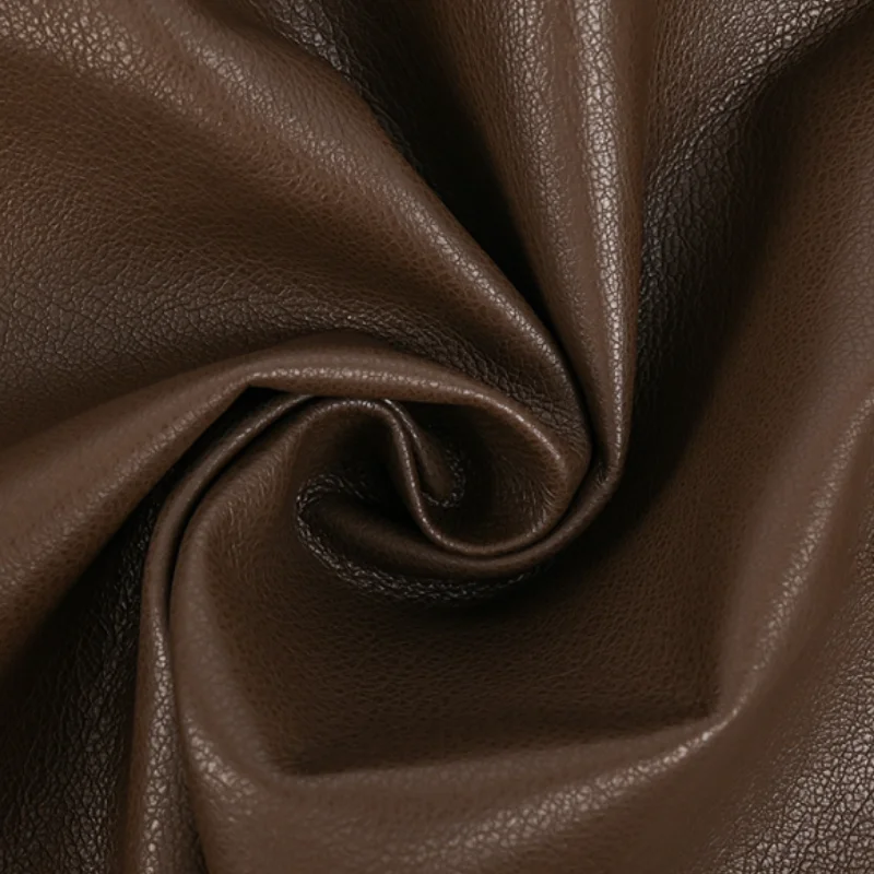 Низкая цена вискоза и полиуретановая ткань полиэфирная с покрытием виниловая Имитация кожаной ткани