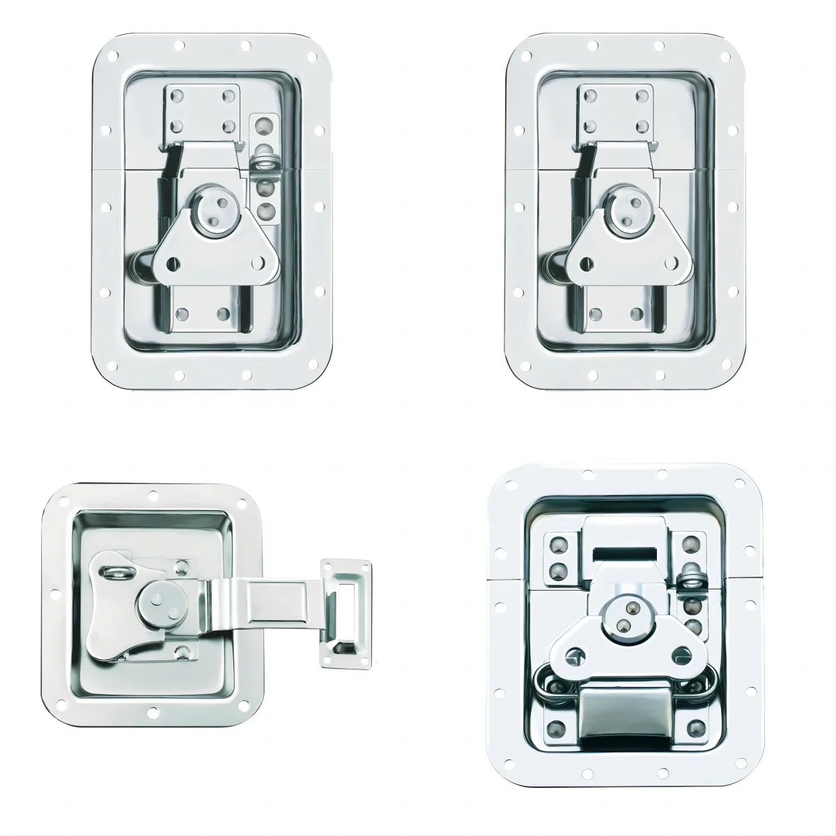 Blue Zinc Large Butterfly Lock  for Tool Case Heavy Duty Spring Latch Flight Case Latches Luggafe Bag Accessories