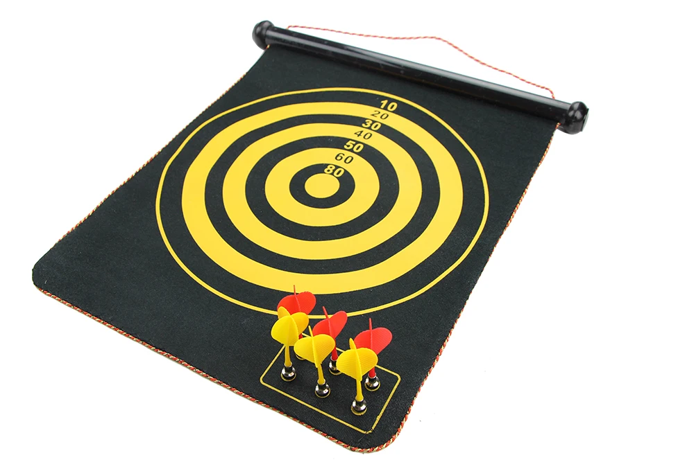Mini Promotional Collapsible Fabric Magnet Dartboard
