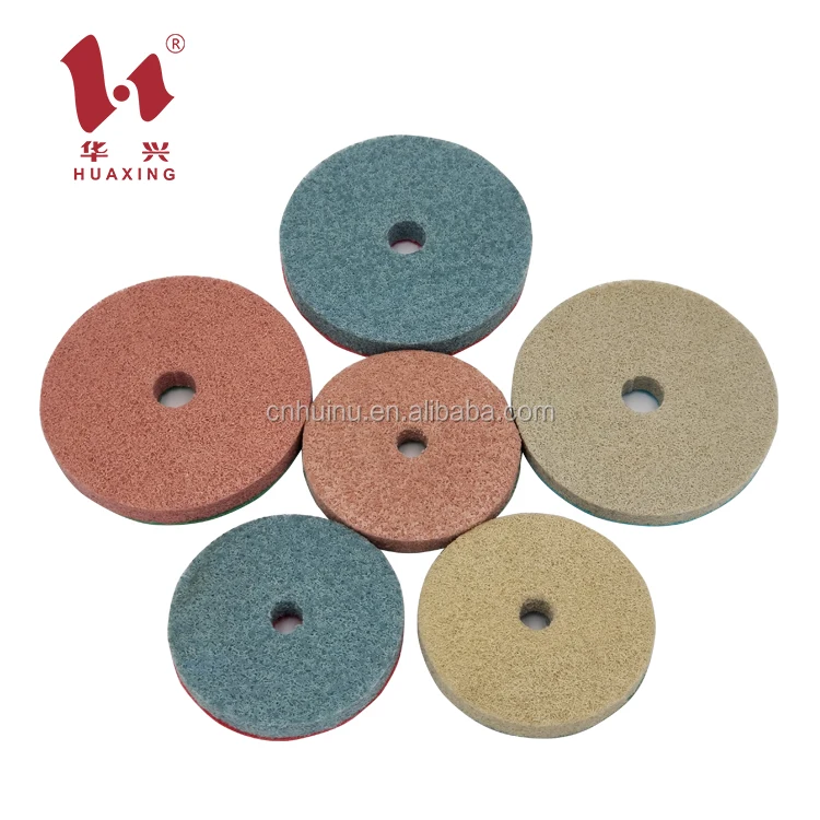 Huaxing high quality  durable wet use stone granite marble m sponge polishing pads