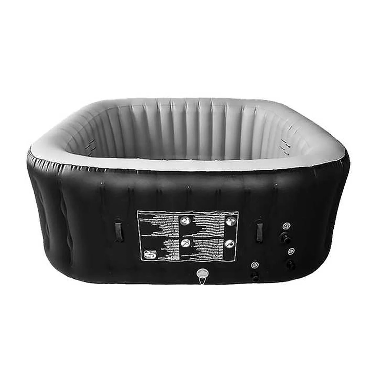 Factory Manufacture Inflatable Spa Pool Hot Tub 4-6 Persons Spa Tubs Inflatable Hot Tub Spa With Cover