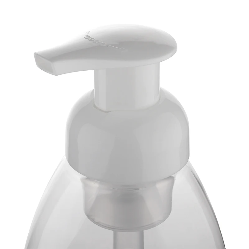 80ml 120ml 250ml 300ml triangular cosmetic liquid plastic soap foam bottle with pump