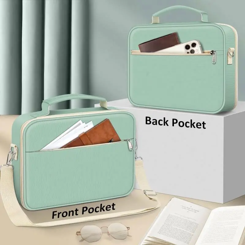 BSCI Factory Customized Wholesale Large Bible Covers Christian Art Gifts Carrying Book Case Church Bag with Pen Slots and
