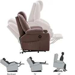 Modern supplier living room furniture leisure comfortable swivel relax massage recliner chair