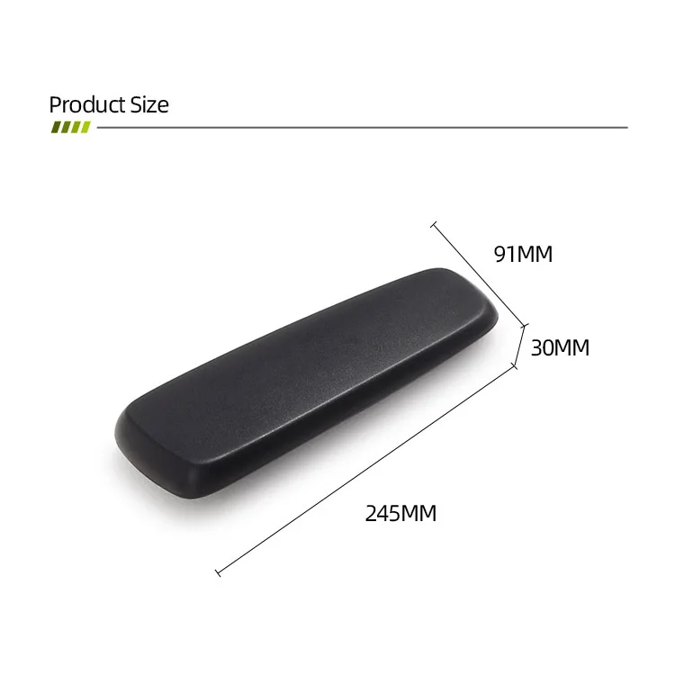 Comfortable Universal Adjustable gaming chair armrest PU Pad office chair parts