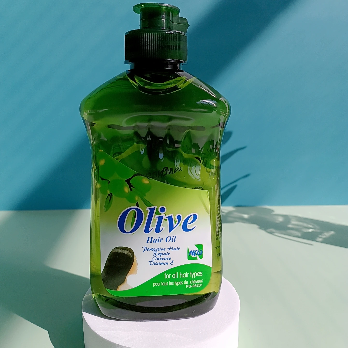 Wholesale Private Label Natural Smooth Hair Oil Shiny Repair Care Growth Olive Hair Oil Snail Hair Oil