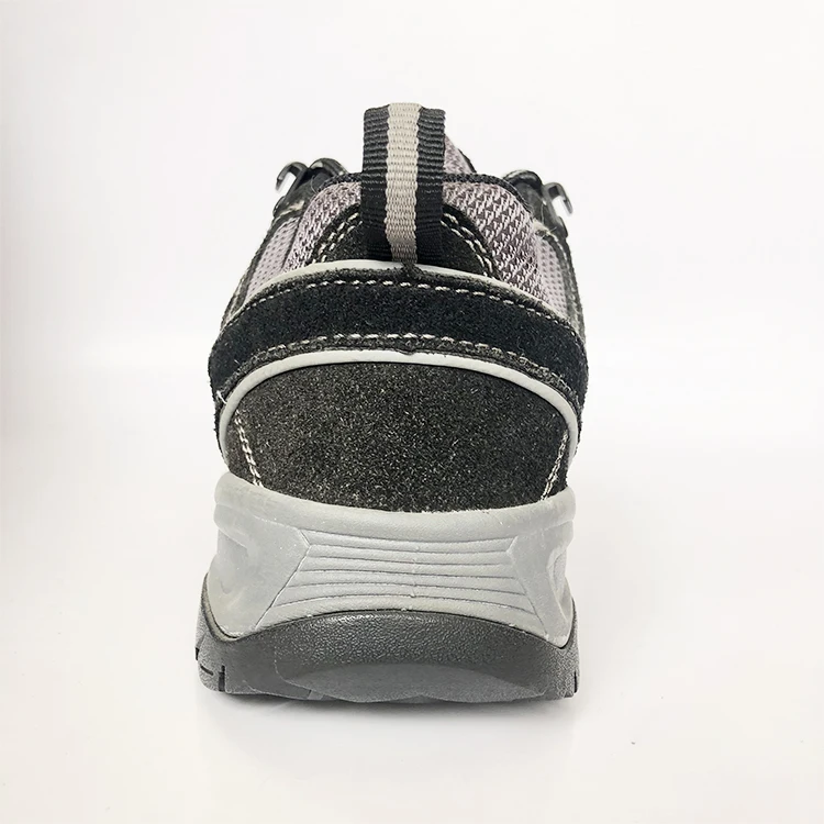 
High Quality Hot Sale Comfortable Breathable Lightweight Slip Resistant Esd Steel Toe Safety Shoes Work For Men 