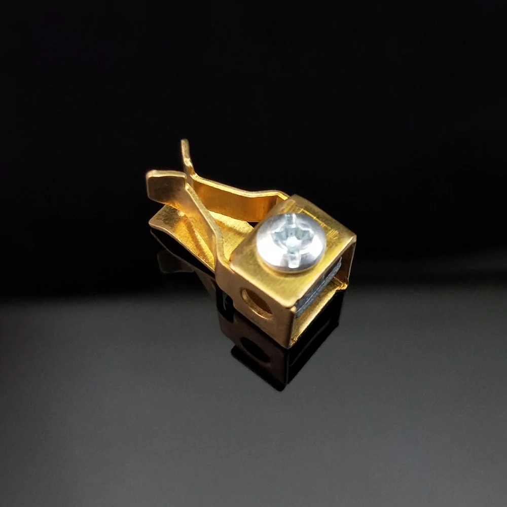 Электрические латунные штамповочные детали, металлические медные латунные контактные клеммные Стальные Винтовые клеммные колодки