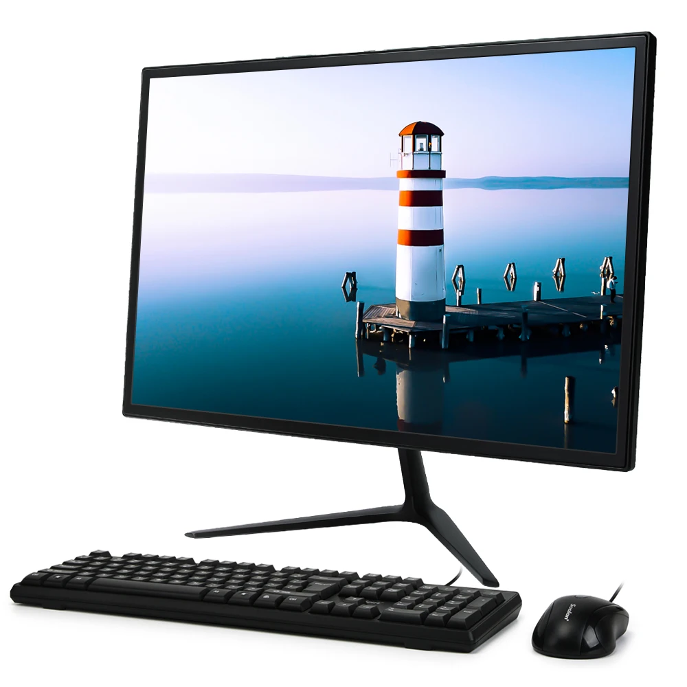 oem all in one  19.1 inch FHD  frameless All-in-one pc/barebone pc/monoblock  cpu  8G gb  DDR3 256gb  all in one pc
