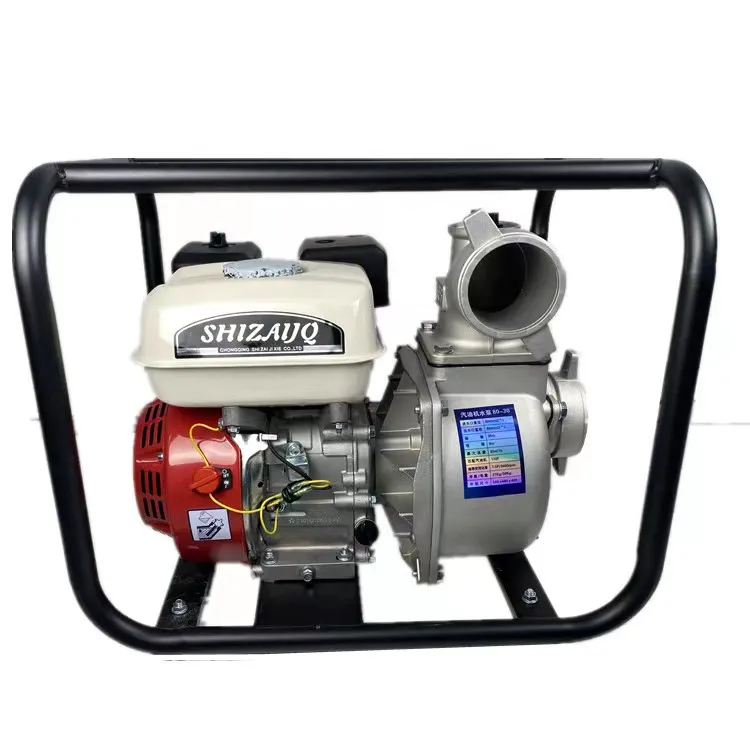 China SHIZAI 170 2 Inch Farm Irrigation Gasoline Petrol Engine Water Pump