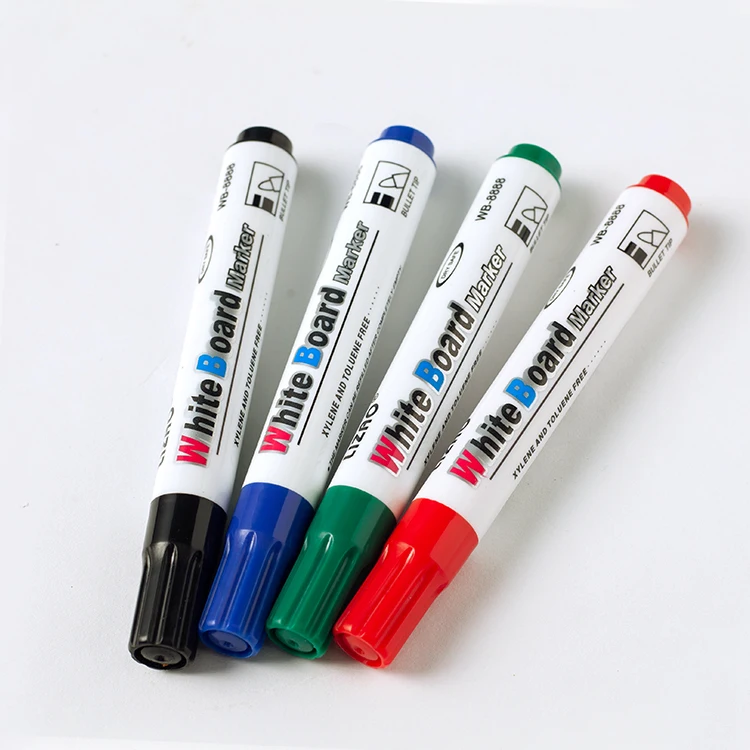 Non Toxic Low Odor Vivid And Vibrant Ink Colors Dry Erase Jumbo Whiteboard Marker For Whiteboard